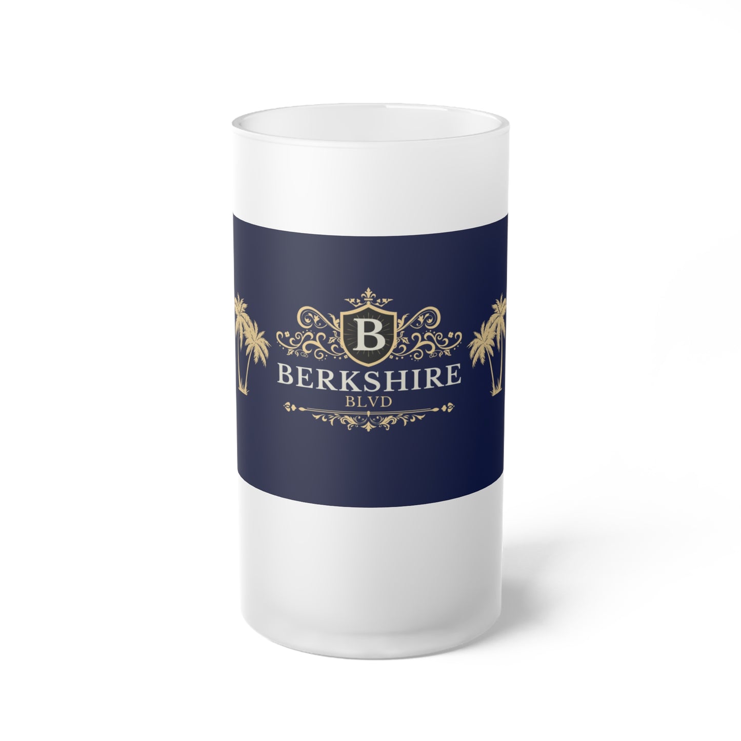 Frosted Glass Beer Mug