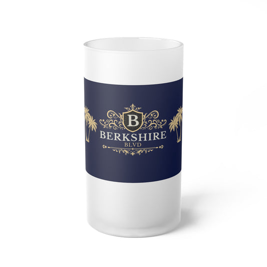 Frosted Glass Beer Mug